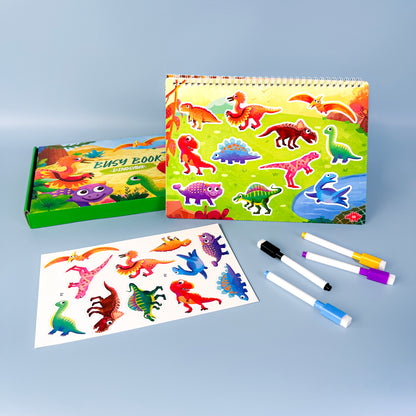 Dinosaur Busy Book For Kids Learning