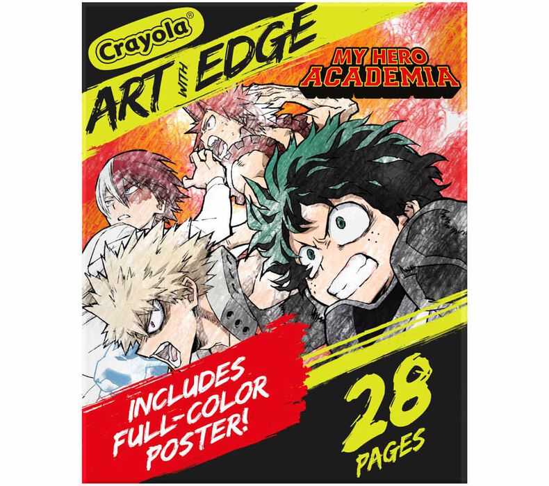 Art With Edge My Hero Academia Coloring Pages