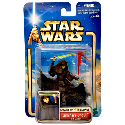Star Wars Attack of the Clones Luminara Unduli Jedi Master Action Figure (Hasbro, 2002)