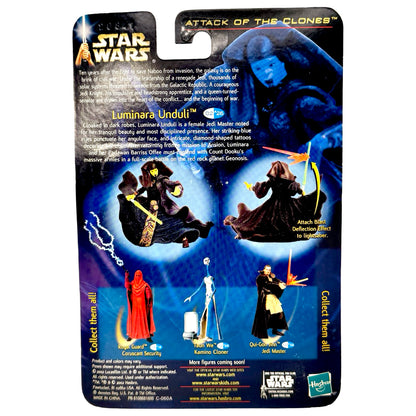 Star Wars Attack of the Clones Luminara Unduli Jedi Master Action Figure (Hasbro, 2002)