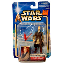 Star Wars Attack of the Clones Ki-Adi-Mundi Jedi Master Action Figure Hasbro 2002 MOC