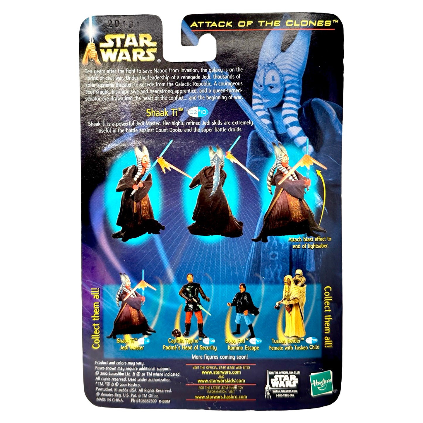Star Wars: Attack of the Clones – Shaak Ti (Jedi Master) 2002