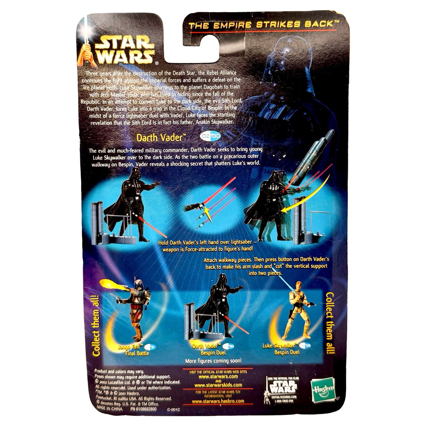 Star Wars: The Empire Strikes Back – Darth Vader (Bespin Duel) 2002