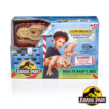 Jurassic World REALFX Baby T-Rex - Realistic Dinosaur Puppet Toy, Movements & Sounds, Ages 8+