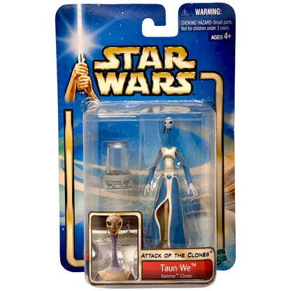 Star Wars Attack of the Clones Taun We Kamino Cloner Action Figure (Hasbro, 2002)