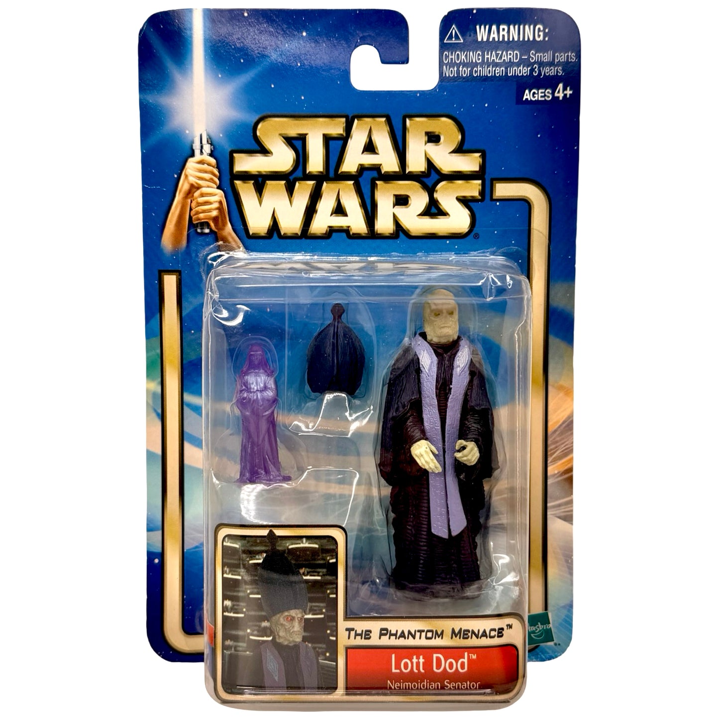 Star Wars: The Phantom Menace – Lott Dod Neimoidian Senator Action Figure (2002)