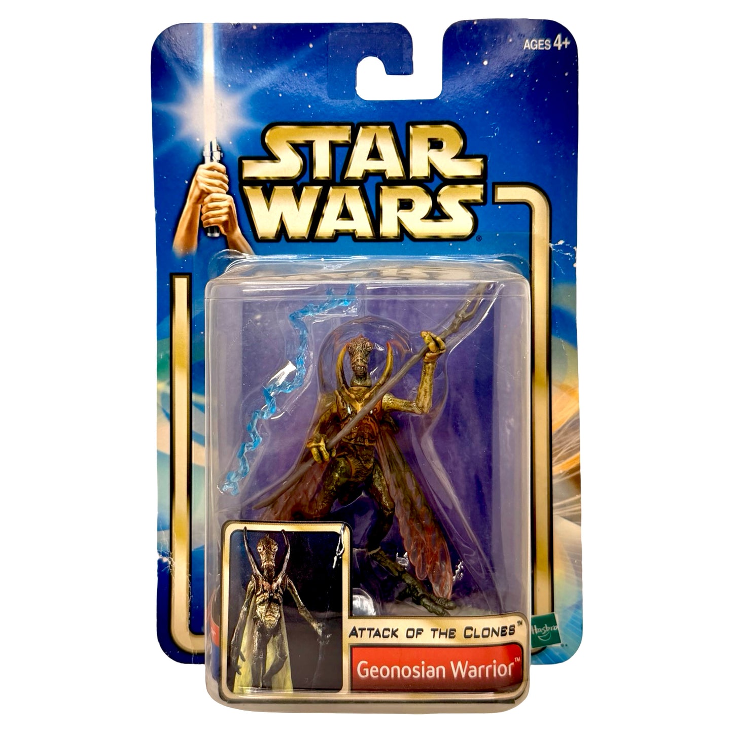 Star Wars Attack of the Clones Geonosian Warrior Action Figure 2002 Hasbro