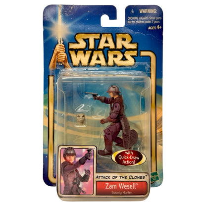 Star Wars: Attack of the Clones – Zam Wesell (Bounty Hunter) 2002