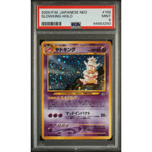 2000 POKEMON JAPANESE NEOSLOWKING-HOLO 199 PSA9