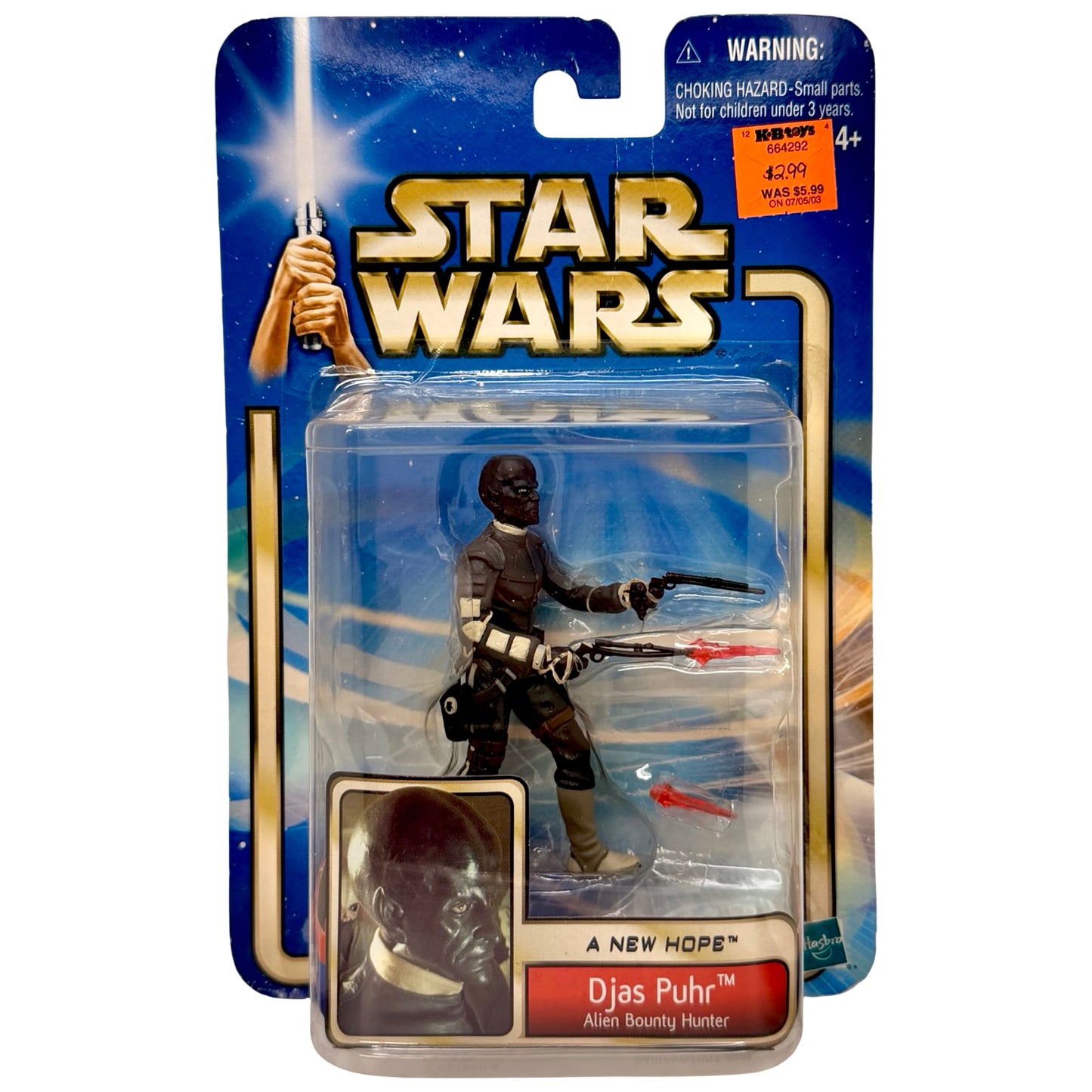 Star Wars: A New Hope – Djas Puhr (Alien Bounty Hunter) 2002