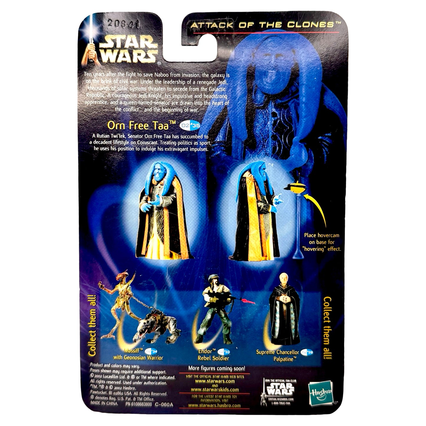 Star Wars: Attack of the Clones – Orn Free Taa 2002