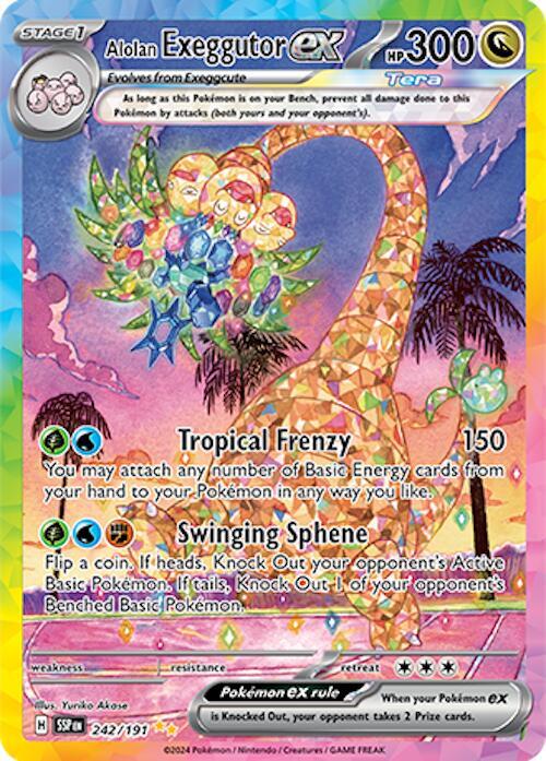 2024 Exeggutor EX 242/191 SIR NM