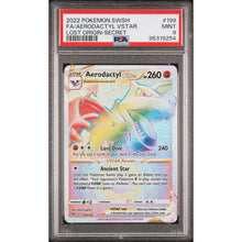 2022 POKEMON SWORD & SHIELD LOST ORIGIN | SECRETFULL ART/AERODACTYL VSTAR 199 PSA9