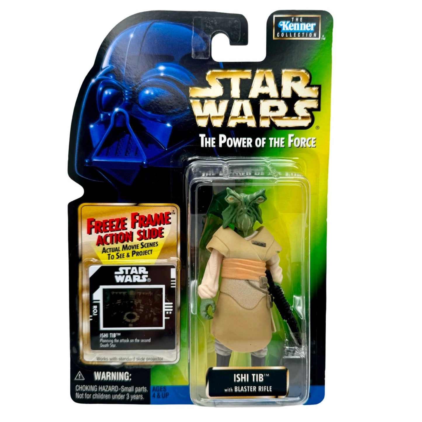 Star Wars POTF2 Ishi Tib Freeze Frame 1997 Kenner Action Figure – Sealed MOC