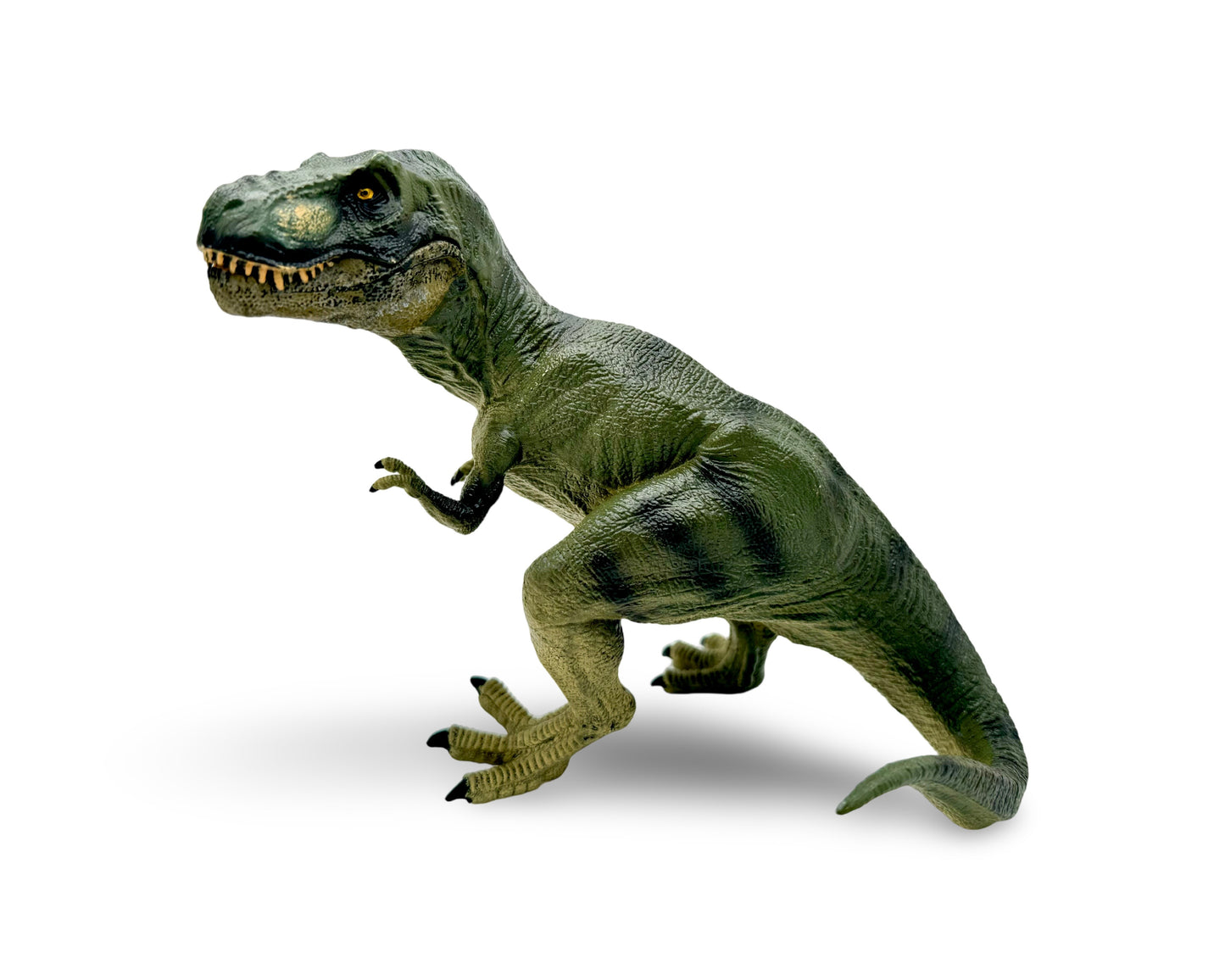 Green Squatting Tryrannosaurus Rex Dinosaur Figure 8 Inch