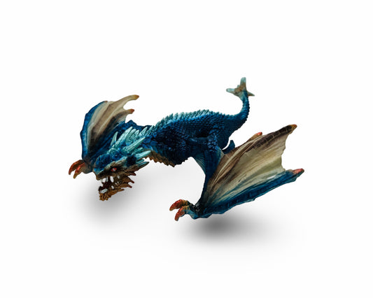 Blue War Dragon Figure