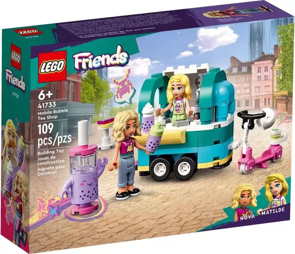 LEGO Friends Mobile Bubble Tea Shop 41733 Building Toy Set