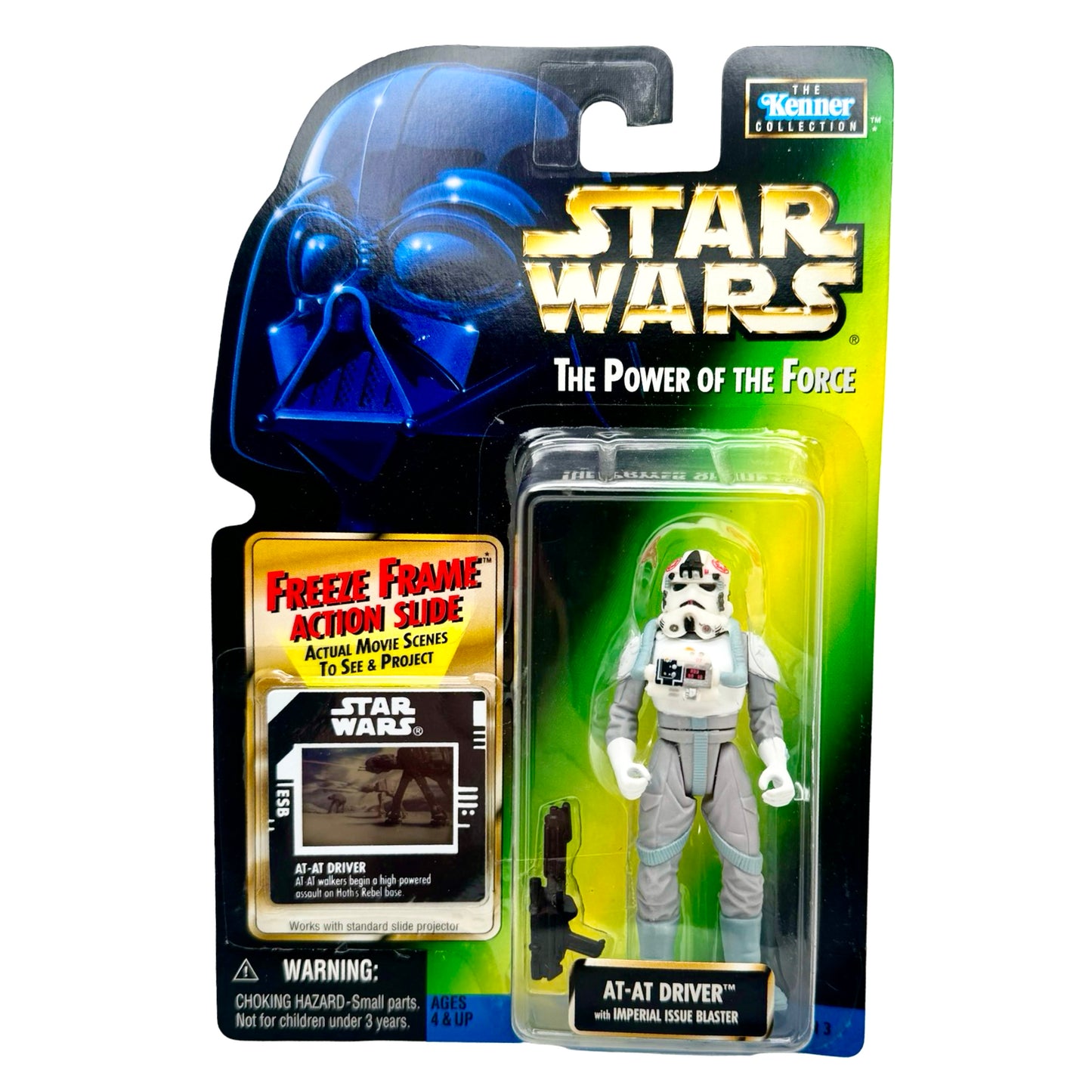 Star Wars POTF2 Freeze Frame — AT-AT Driver — Kenner 1998