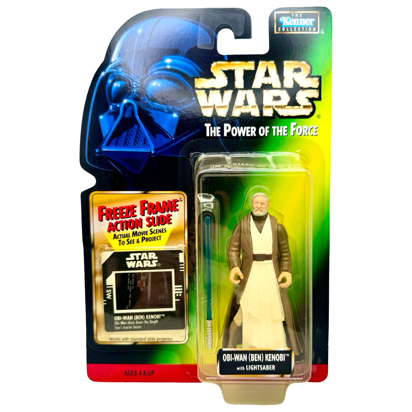 Star Wars POTF2 Freeze Frame — Obi-Wan (Ben) Kenobi — Kenner 1997