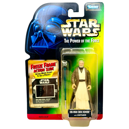 Star Wars POTF2 Freeze Frame — Obi-Wan (Ben) Kenobi — Kenner 1997