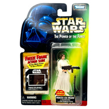 Star Wars POTF2 Princess Leia Organa (New Likeness) Freeze Frame (1997) — Kenner Collection — Factory Sealed