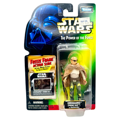 Star Wars POTF2 Freeze Frame — Orrimaarko (Prune Face) — Kenner 1998