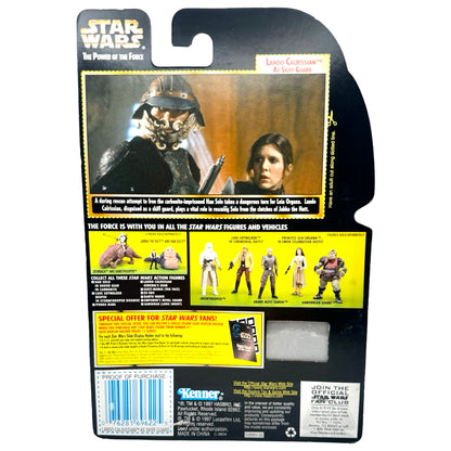 Star Wars POTF2 Lando Calrissian as Skiff Guard – Freeze Frame Slide (Kenner, 1997) – Factory Sealed