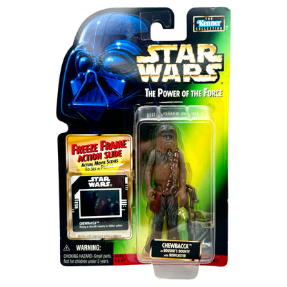 Star Wars POTF2 Freeze Frame — Chewbacca (as Boushh’s Bounty) — Kenner 1998